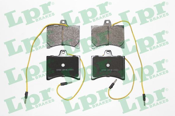 Zestaw klocków hamulcowych, hamulce tarczowe LPR 05P195