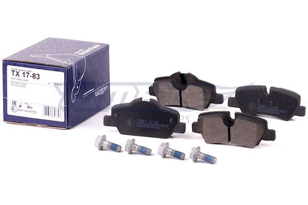 Levně Sada brzdových destiček, kotoučová brzda TOMEX Brakes 17-83