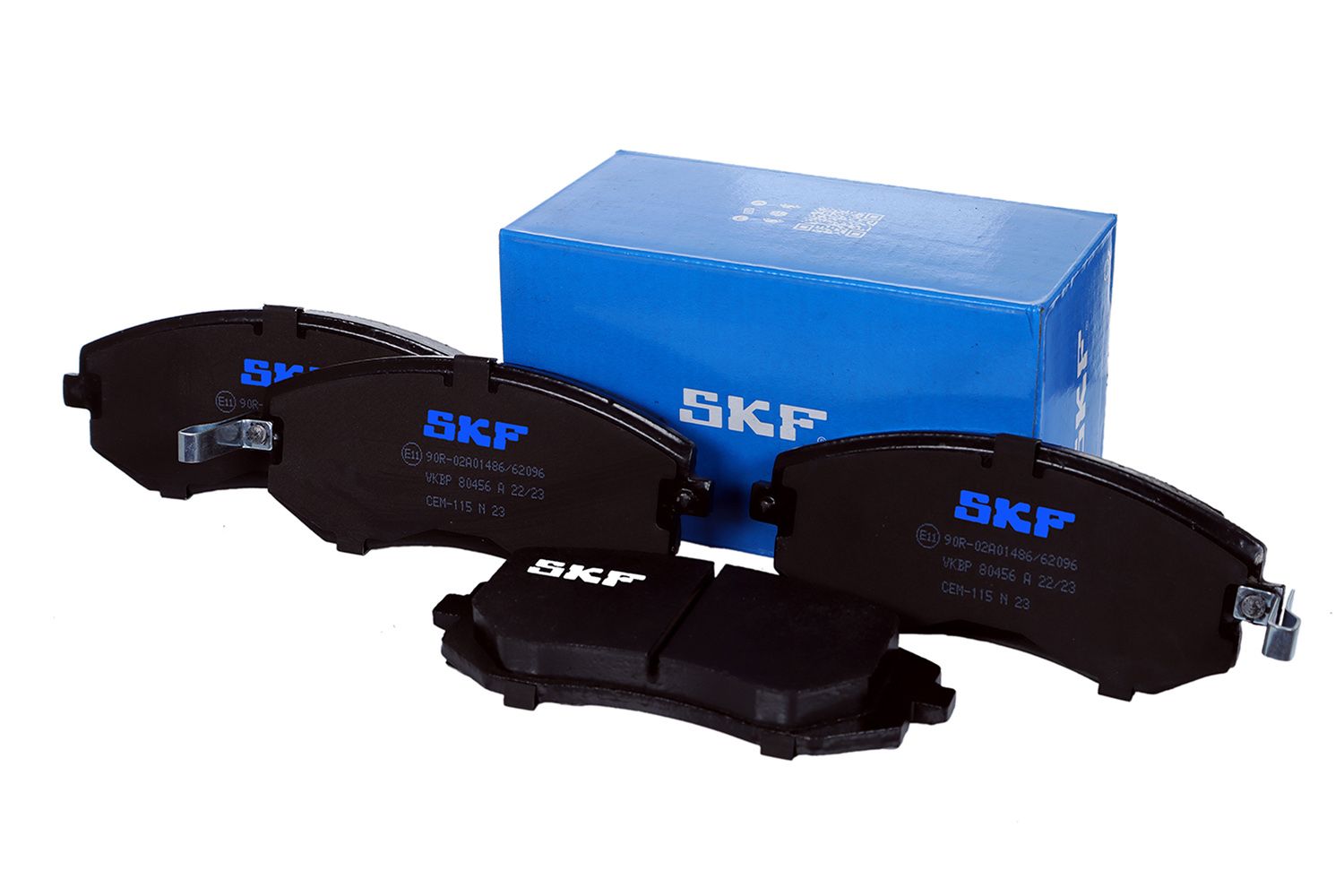 Sada brzdových platničiek kotúčovej brzdy SKF VKBP 80456 A