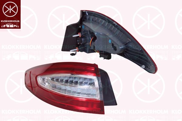 Lampa tylna zespolona KLOKKERHOLM 25580712