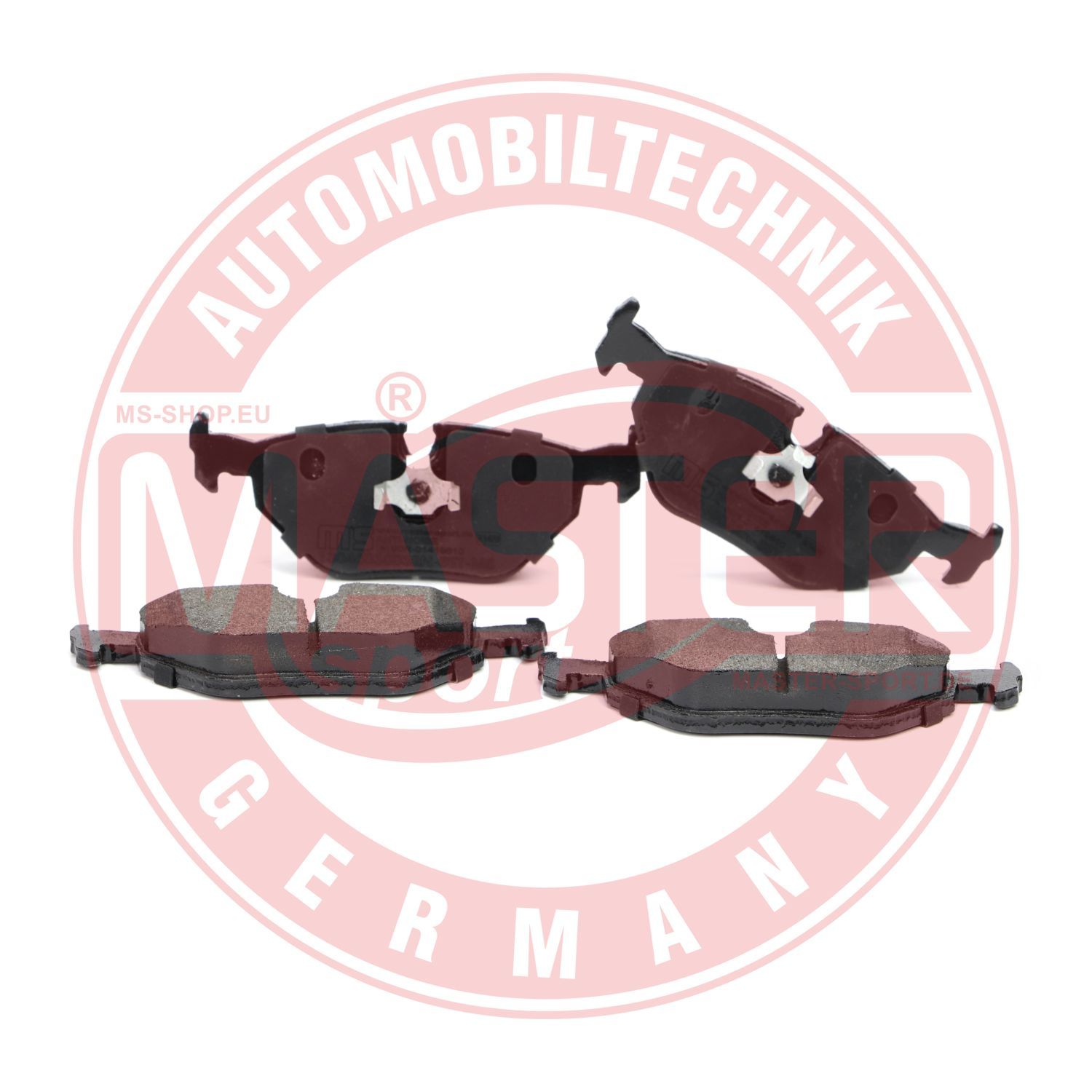 Zestaw klocków hamulcowych, hamulce tarczowe MASTER-SPORT GERMANY 13046038032N-SET-MS