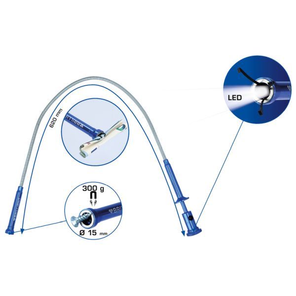 Recuperator cu gheare KS TOOLS BT115907