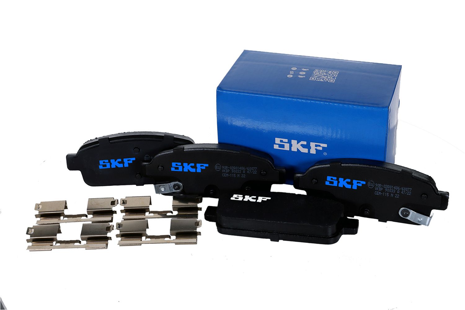 Sada brzdových platničiek kotúčovej brzdy SKF VKBP 90033 A