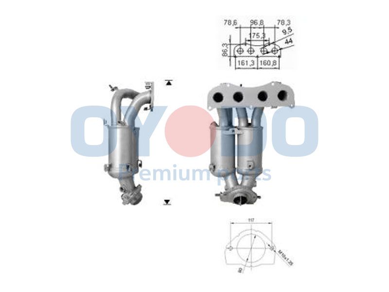 Katalizator OYODO 2505128040