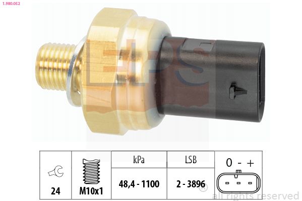 Czujnik, ciśnienie oleju EPS 1.980.052