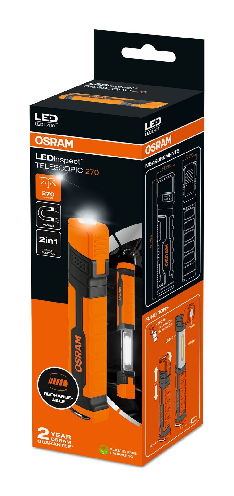 E-shop Ručné svetlo ams-OSRAM LEDIL419