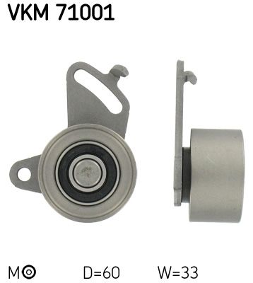 Napínacia kladka ozubeného remeňa SKF VKM 71001