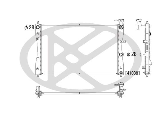 Radiator, racire motor KOYORAD PL031940R