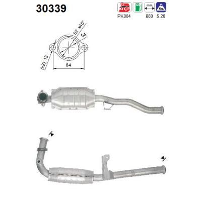 Katalizator AS 30339