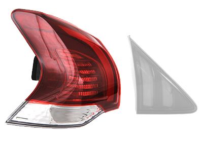 Lampa tylna zespolona VAN WEZEL 4077925