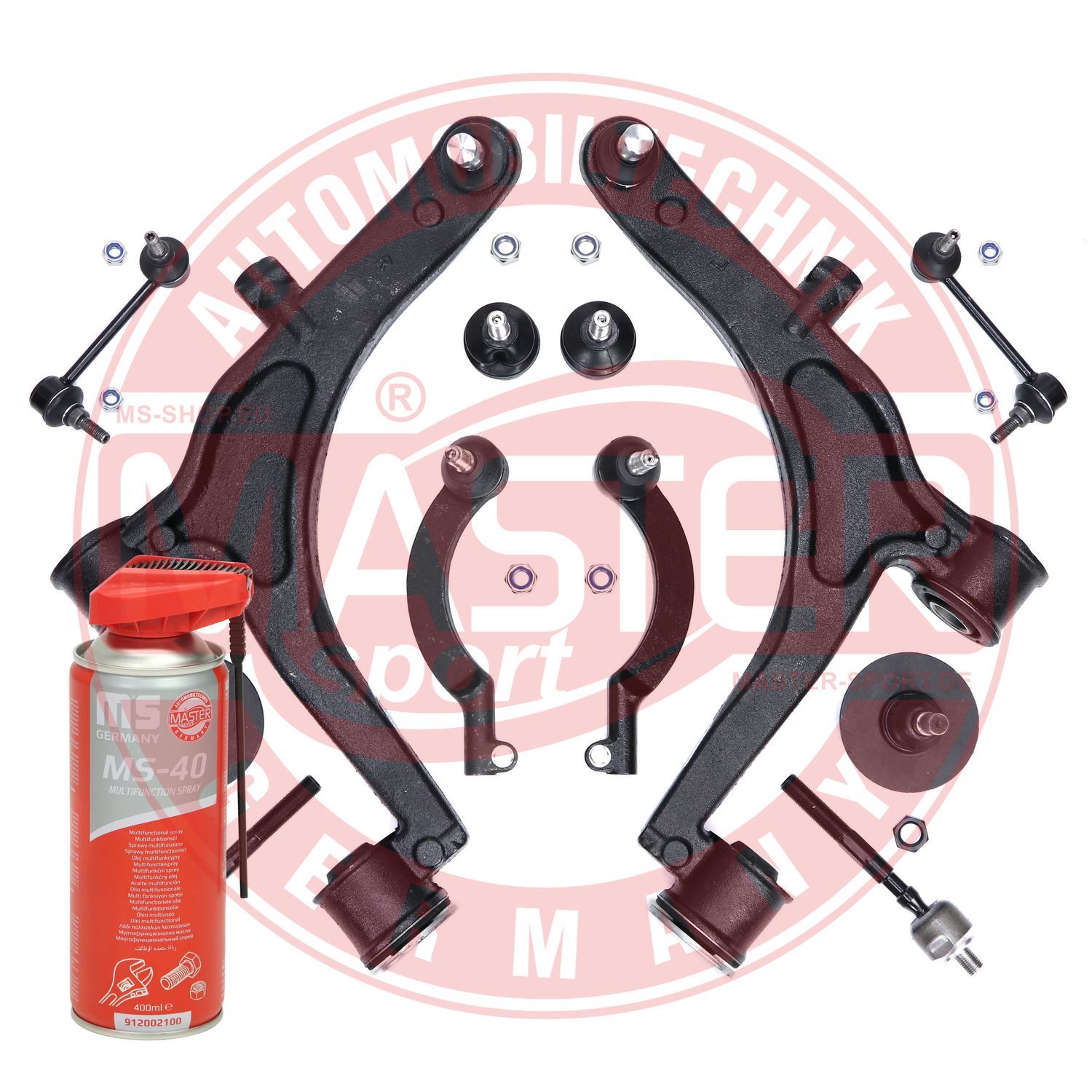 Zestaw wahacza, zawieszenie koła MASTER-SPORT GERMANY 36912/2-KIT-MSP