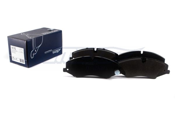 Levně Sada brzdových destiček, kotoučová brzda TOMEX Brakes 17-73