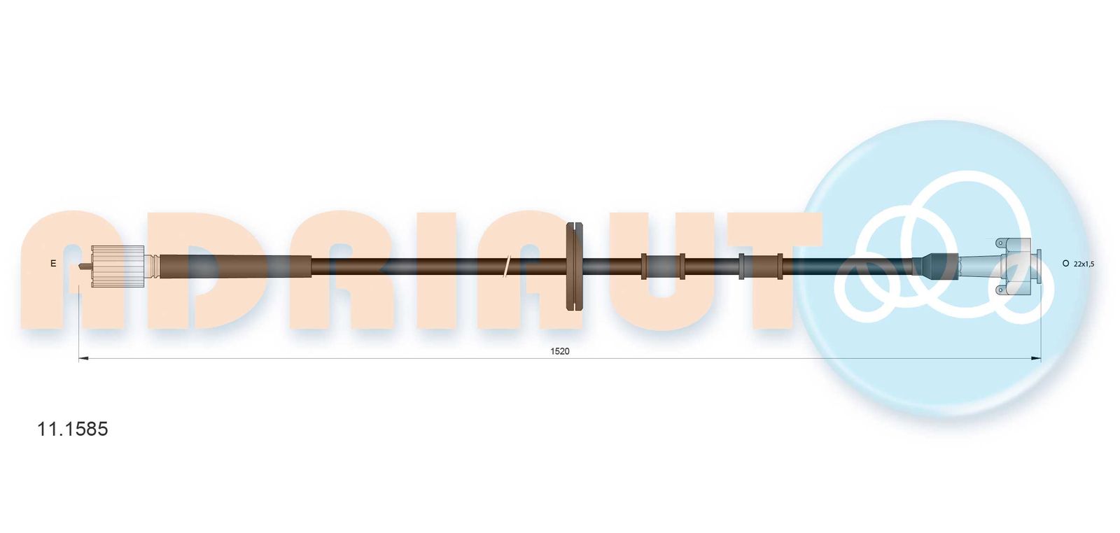 arbore tahometru ADRIAUTO 11.1585