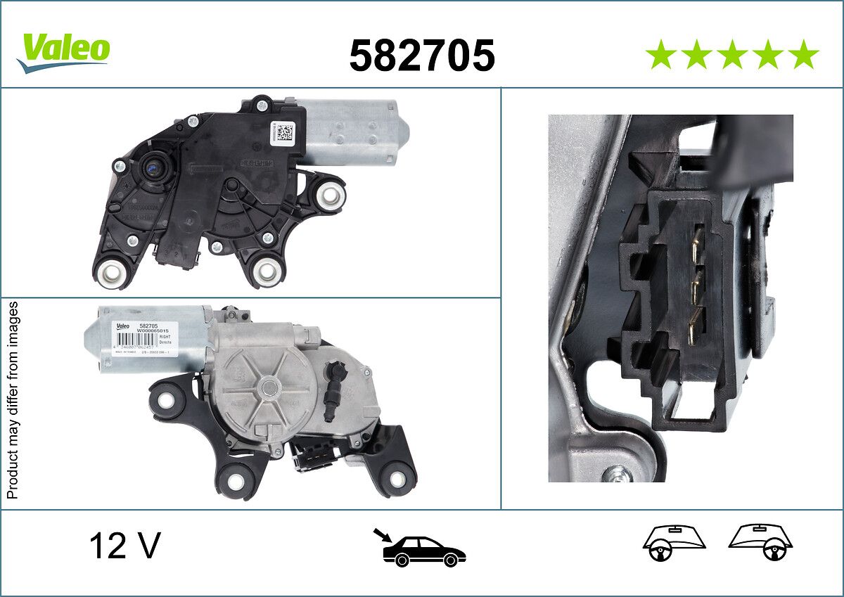 motor stergator VALEO ORIGINAL PART 582705
