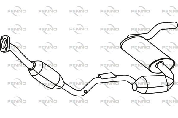 Katalizator FENNO P9362CAT
