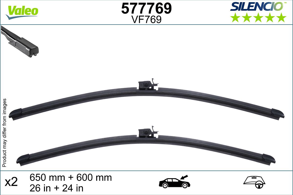 Pióro wycieraczki VALEO 577769