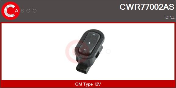 Spínač, zvedací zařízení oken CASCO CWR77002AS