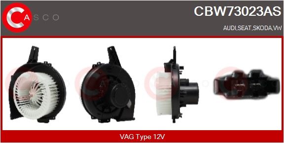 vnitřní ventilátor CASCO CBW73023AS