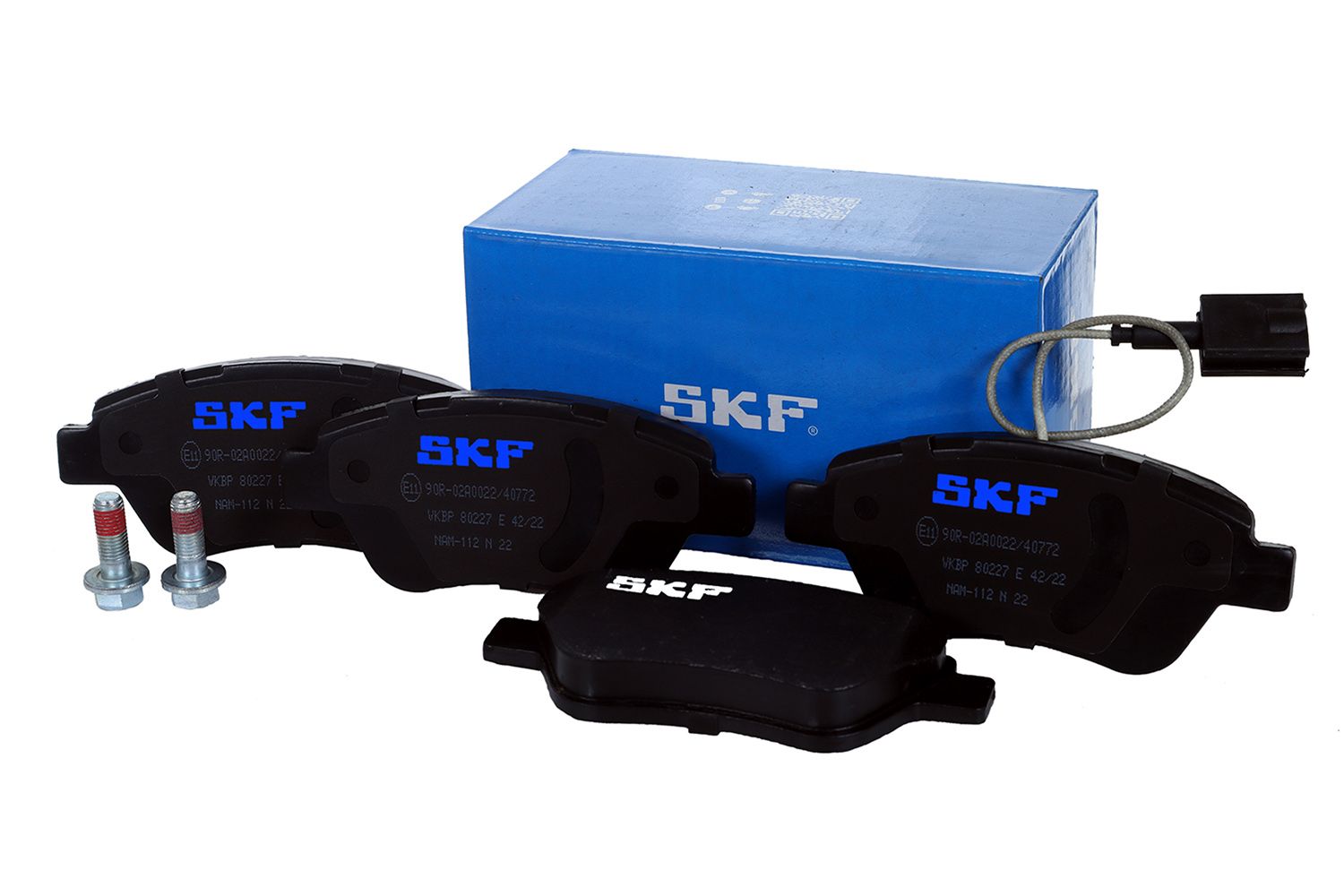 Sada brzdových platničiek kotúčovej brzdy SKF VKBP 80227 E