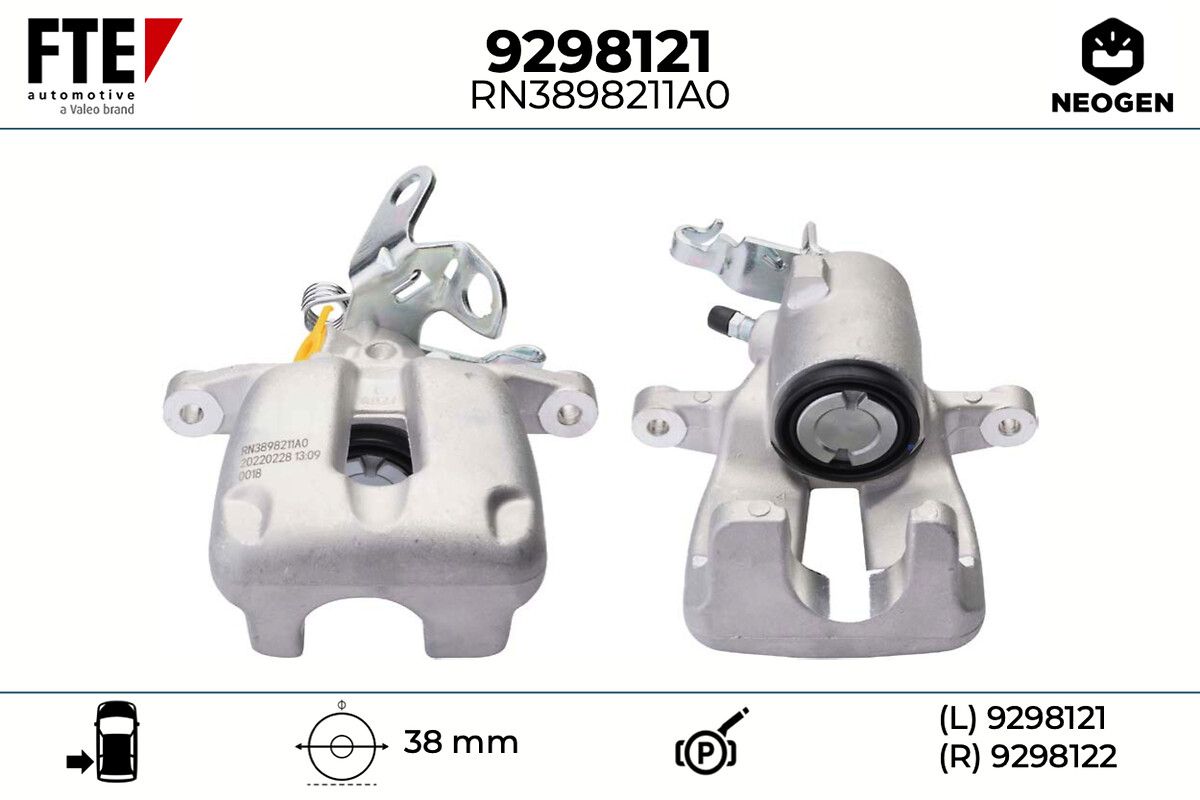 Etrier frana FTE NEOGEN 9298121