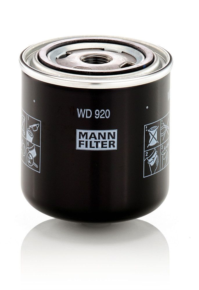 Levně Filtr, pracovní hydraulika MANN-FILTER WD 920