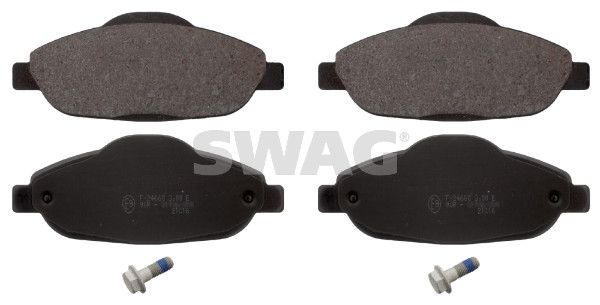 Levně Sada brzdových destiček, kotoučová brzda SWAG 62 91 6844