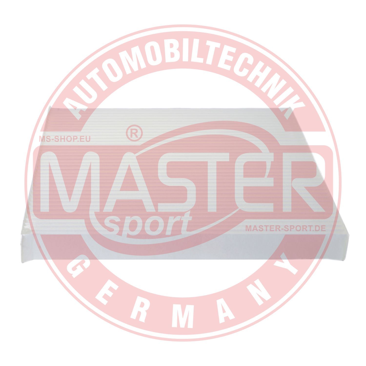 Filtr, wentylacja przestrzeni pasażerskiej MASTER-SPORT GERMANY 2544-IF-PCS-MS