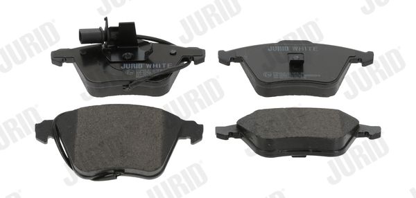 Zestaw klocków hamulcowych, hamulce tarczowe JURID 573145JC