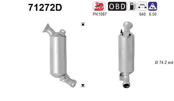 Katalizator AS 71272D