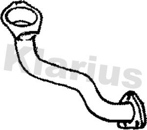 Rura wydechowa KLARIUS 301073