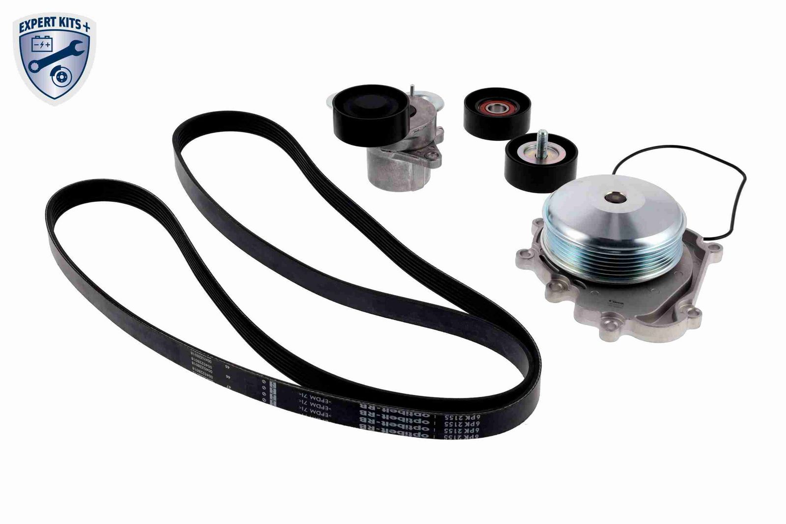 Pompe à eau+Jeu de courroie trapézoïdale à nervures