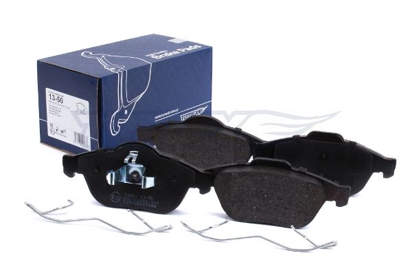 Levně Sada brzdových destiček, kotoučová brzda TOMEX Brakes 13-50