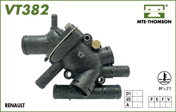 Termostat, środek chłodzący MTE-THOMSON VT382.89
