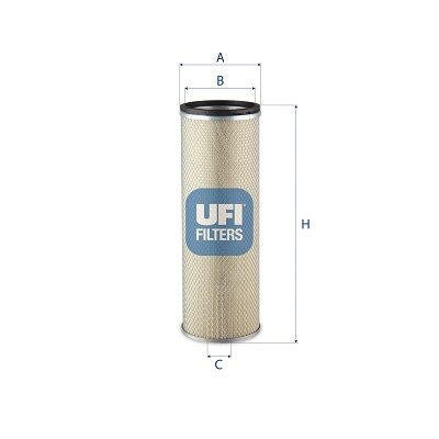 Filtru aer UFI 27.306.00