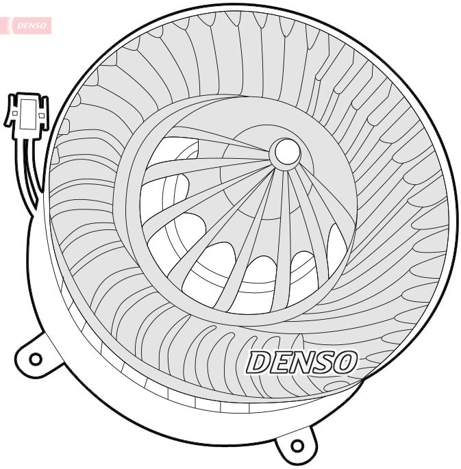 Vnútorný ventilátor DENSO DEA17012
