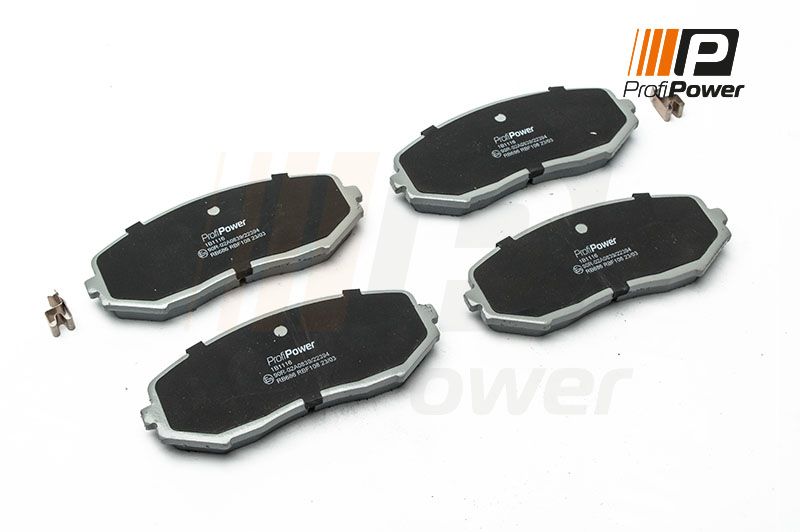 E-shop Sada brzdových platničiek kotúčovej brzdy ProfiPower 1B1116