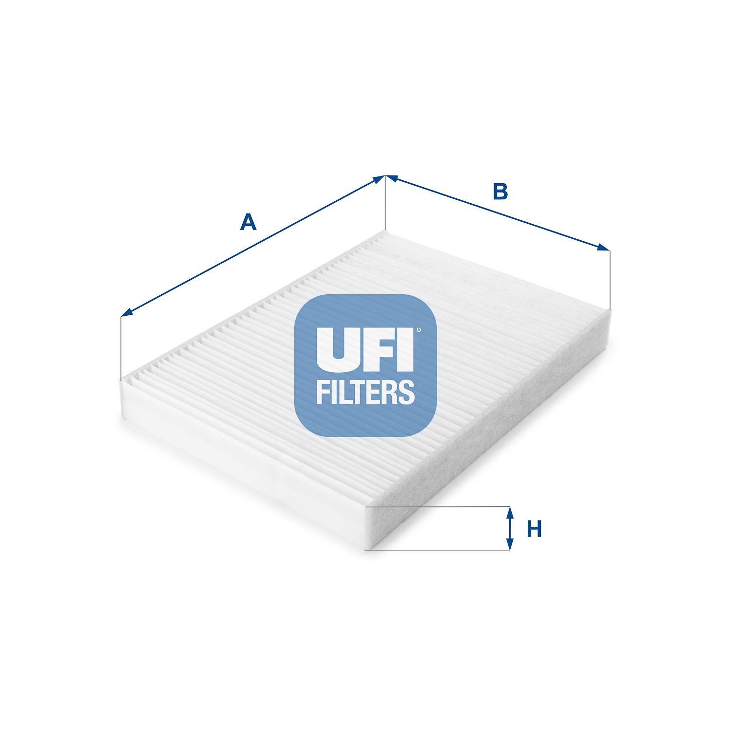 Filtr, vzduch v interiéru UFI 53.206.00