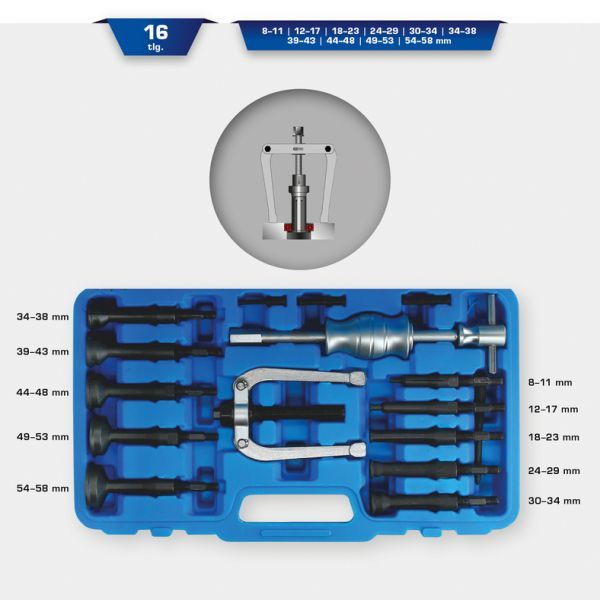 Set extractor interior BRILLIANT TOOLS BT631150