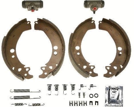 Zestaw szczęk hamulcowych TRW BK1256