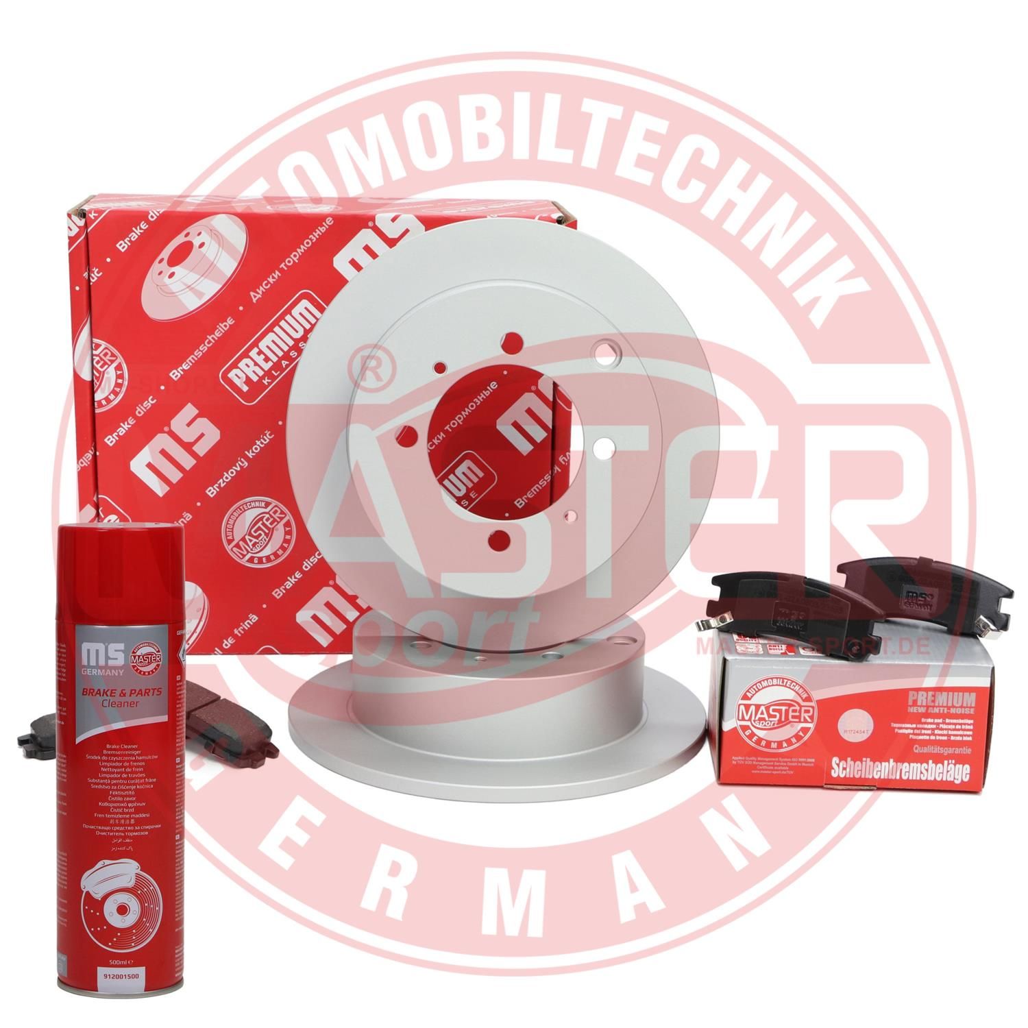 E-shop Sada bŕzd, Kotúčová brzda MASTER-SPORT GERMANY 201102400P