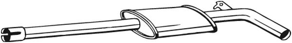 Tłumik środkowy KLOKKERHOLM 280-291