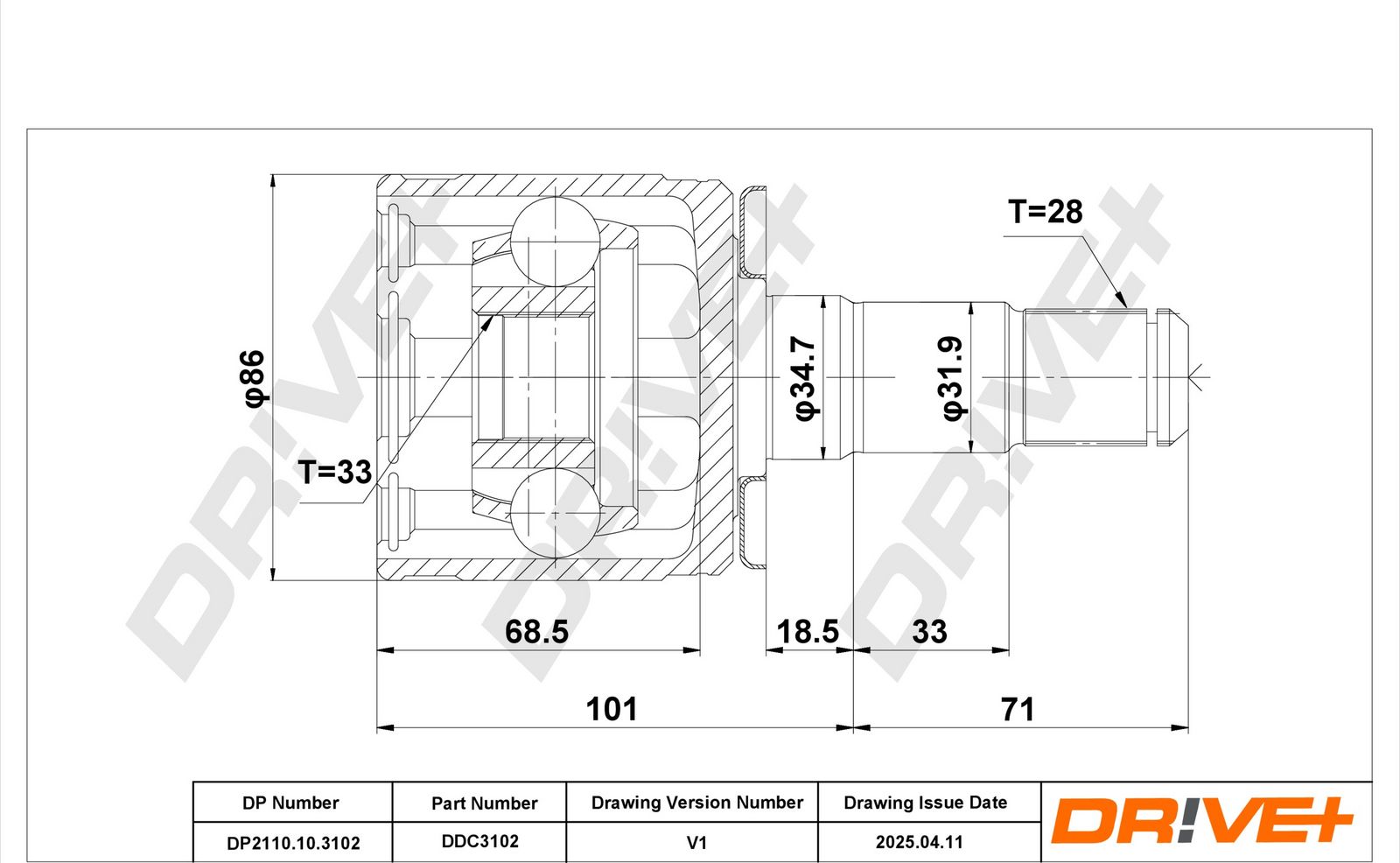 Liigendlaager, veovõll