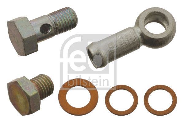 Set piese de montare, carcasa termostat FEBI BILSTEIN 30077