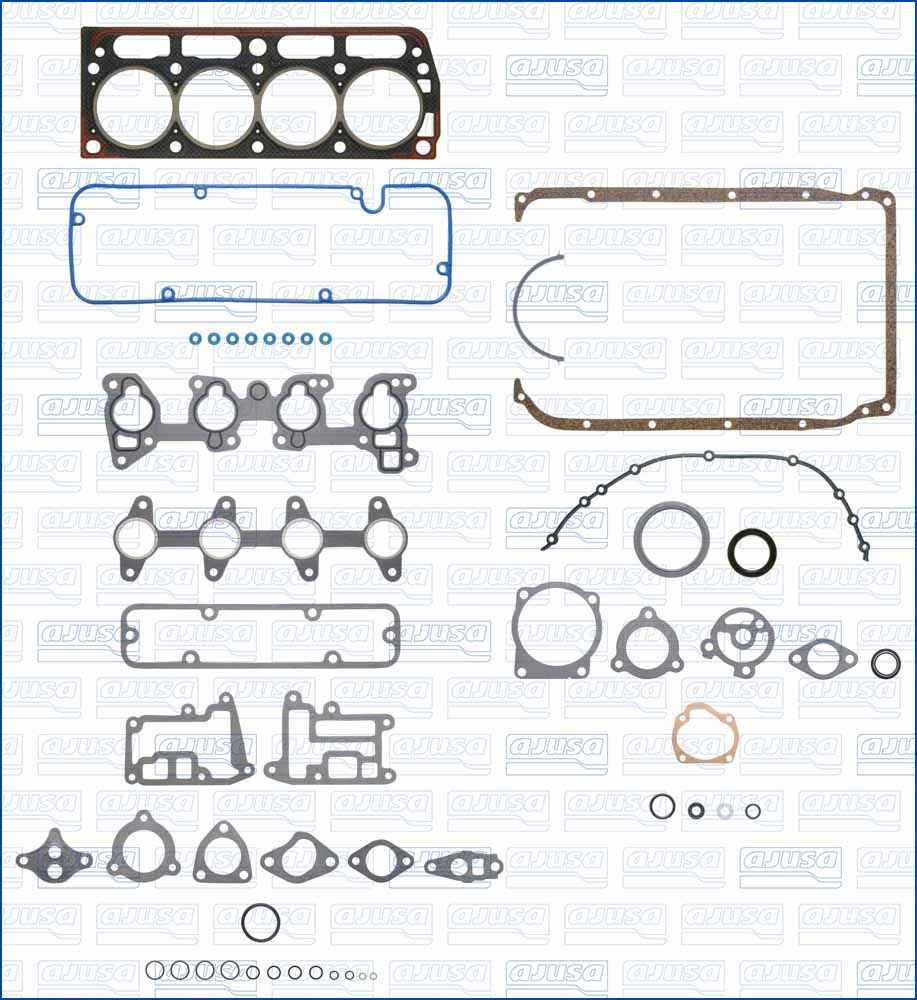 Kompletny zestaw uszczelek, silnik AJUSA 50493900