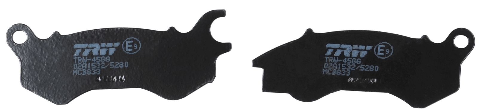 set placute frana,frana disc TRW Organic Allround MCB833
