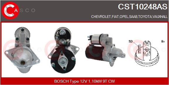 Levně Startér CASCO CST10248AS