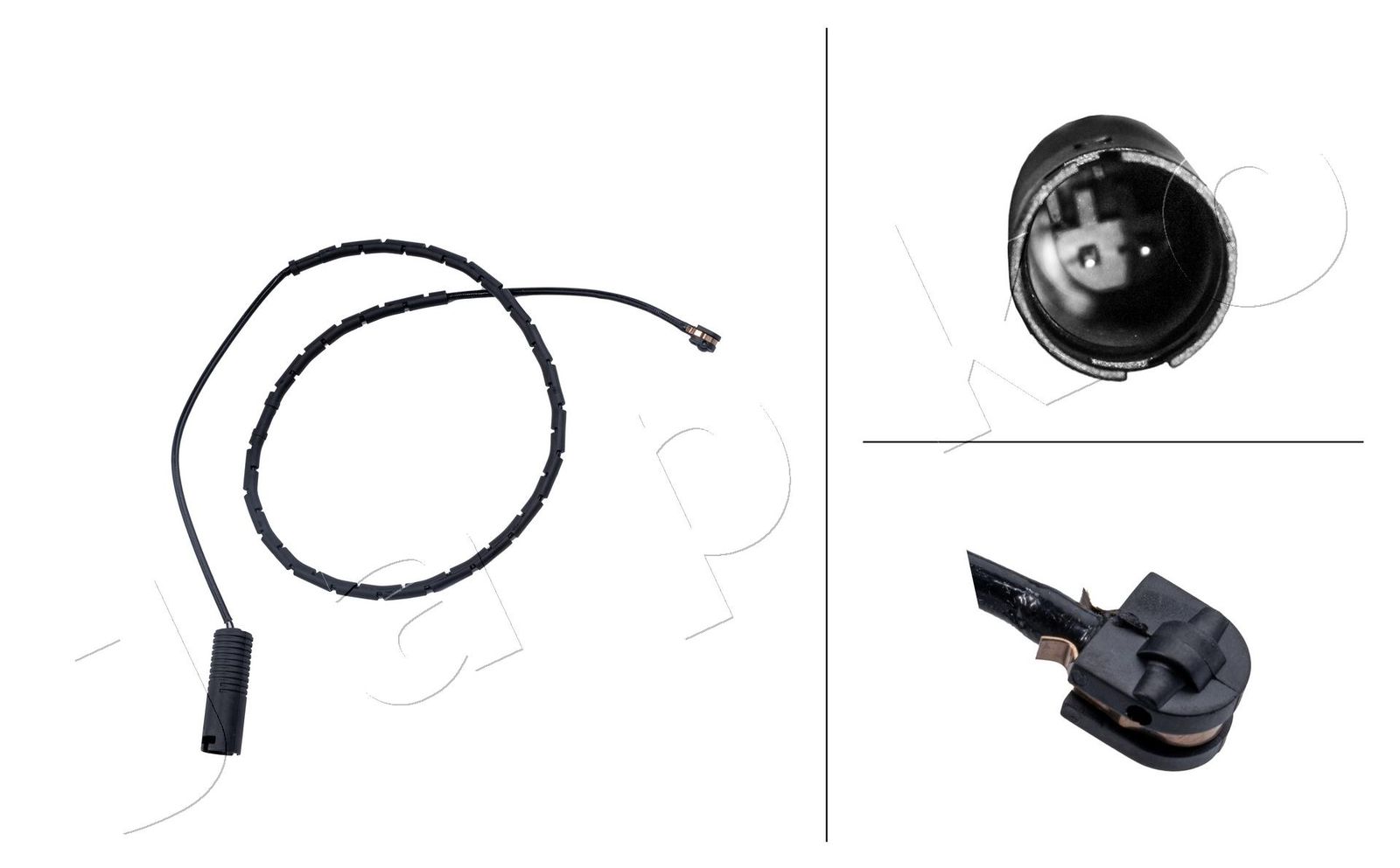 Styk ostrzegawczy, zużycie okładzin hamulcowych JAPKO BPW-248