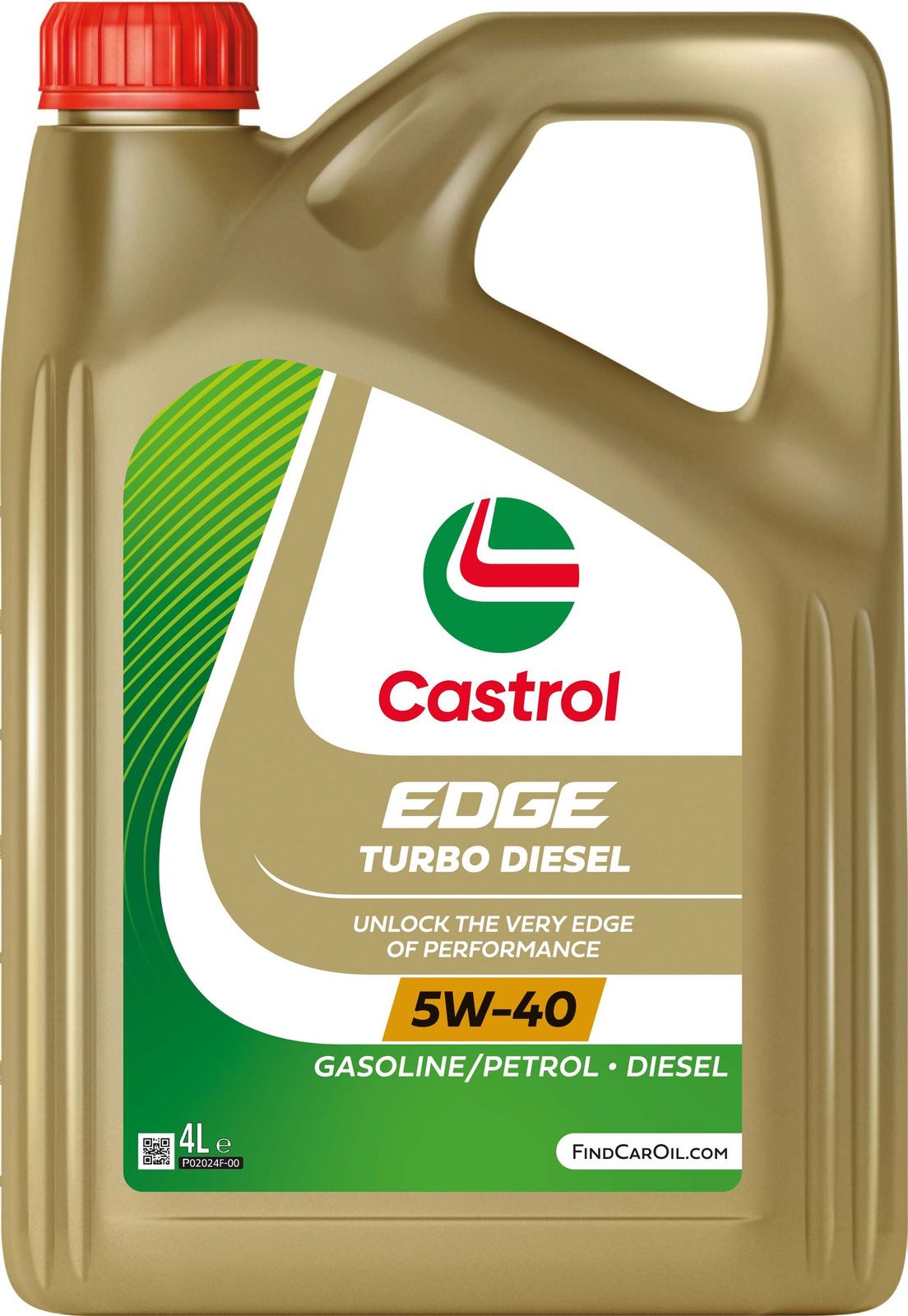 Motorolje CASTROL 15F819 5W-40 EDGE T.DIESEL KART 4L