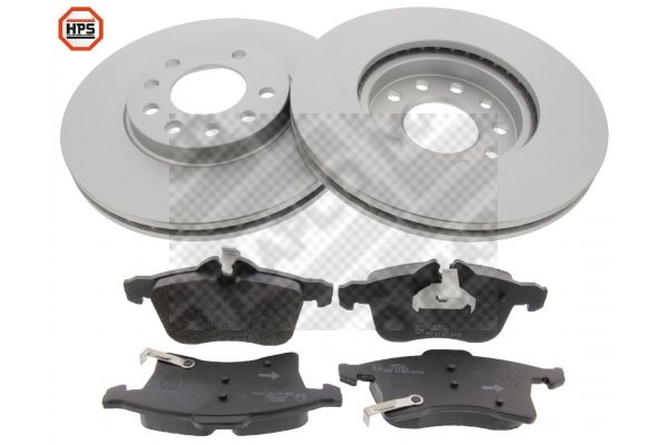 Zestaw do hamulców, hamulce tarczowe MAPCO 47912HPS
