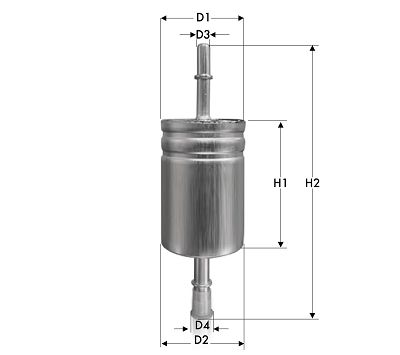 Filtr paliwa TECNECO FILTERS IN1068